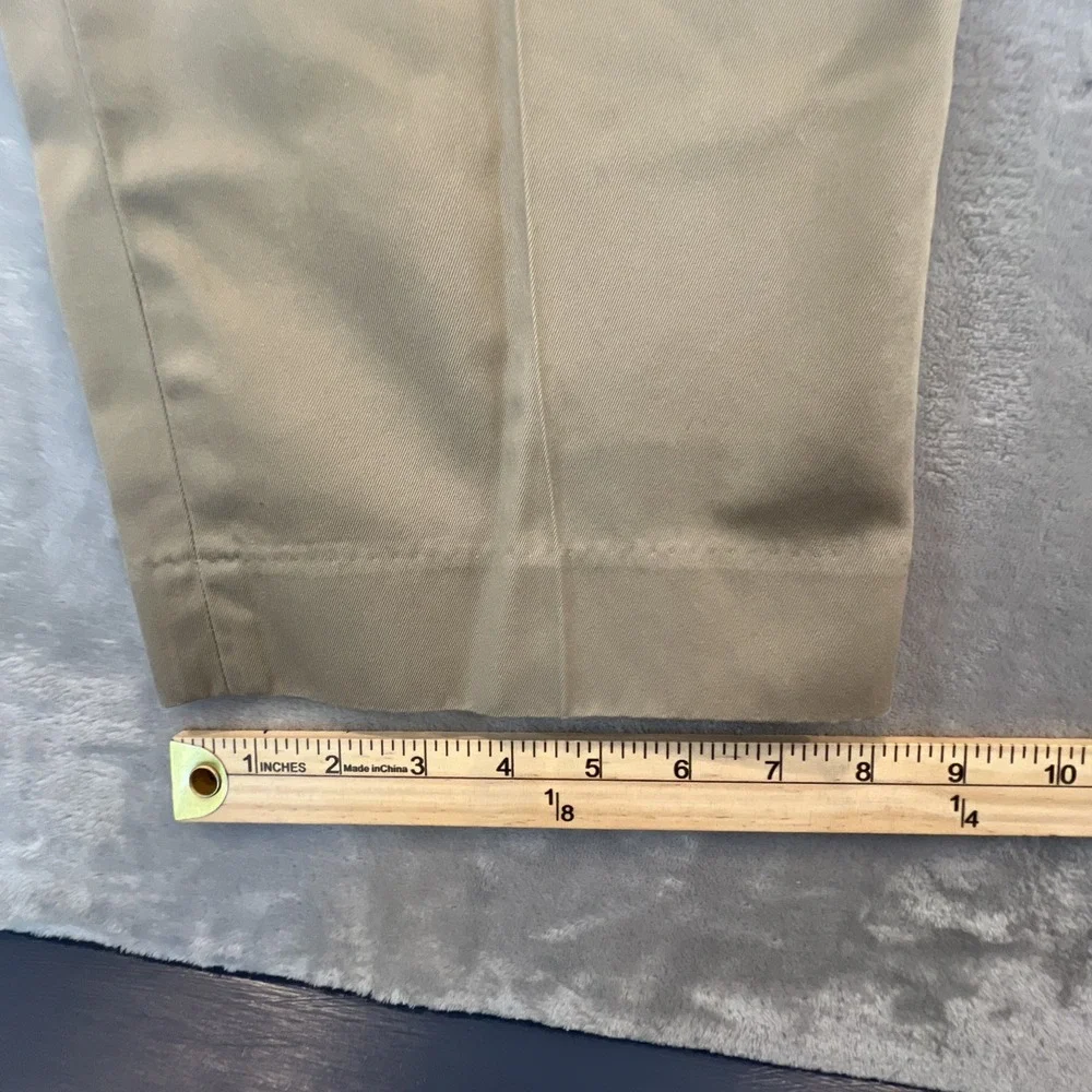 Banana Republic Tailored Slim Chino Pant Men 32x32 Measures‎ 33x30 Khaki No Iron